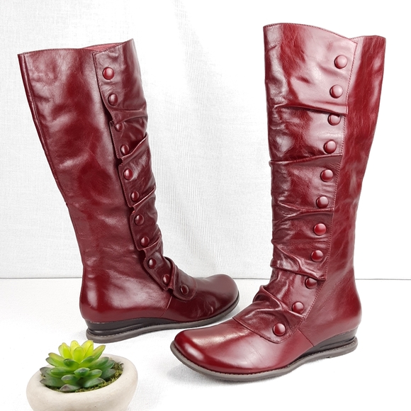 Miz Mooz Shoes - MIZ MOOZ BLOOM WEDGE WOMEN BOOTS